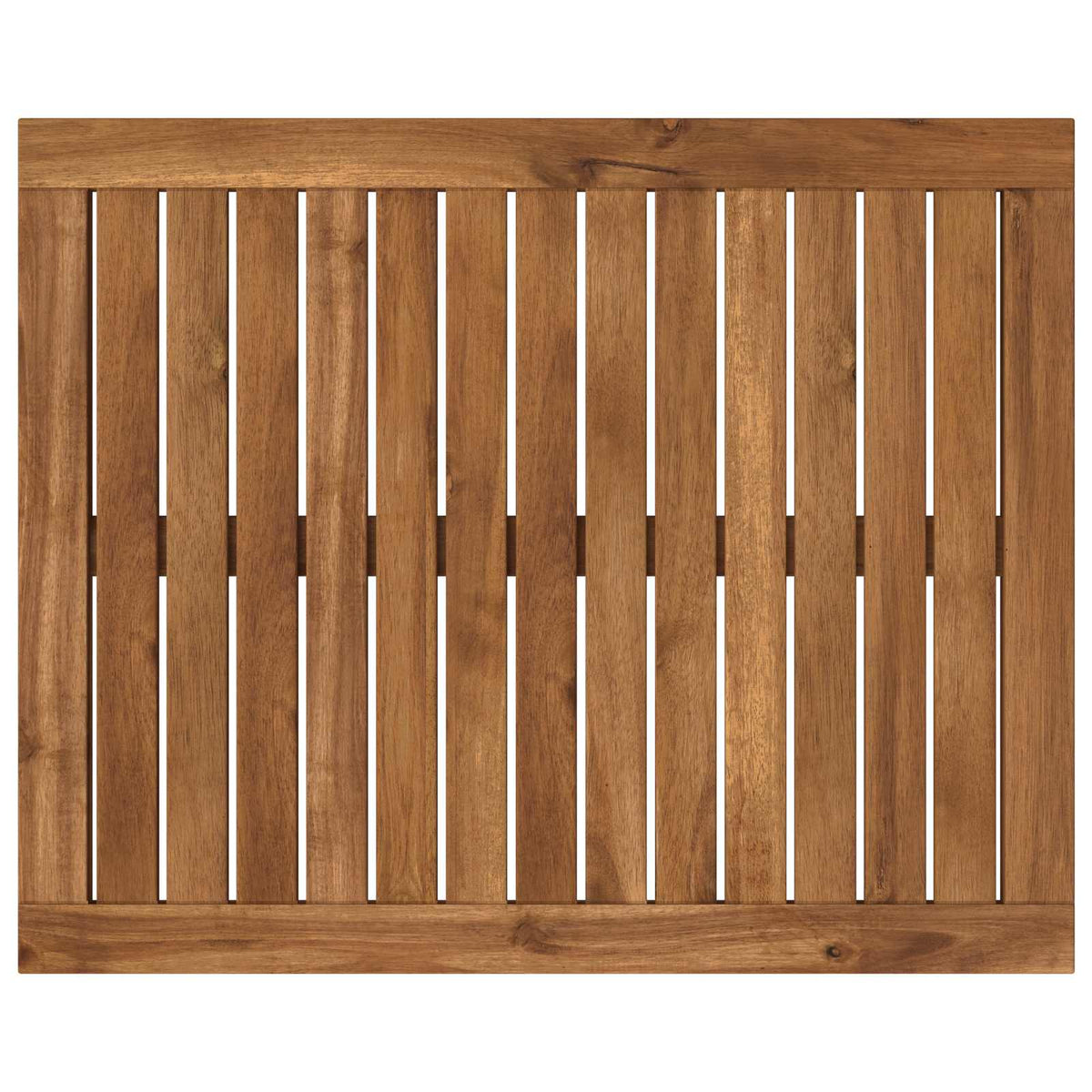 vidaXL Table Top 60.5 x 49 x 2 cm Rectangular Solid Acacia Wood