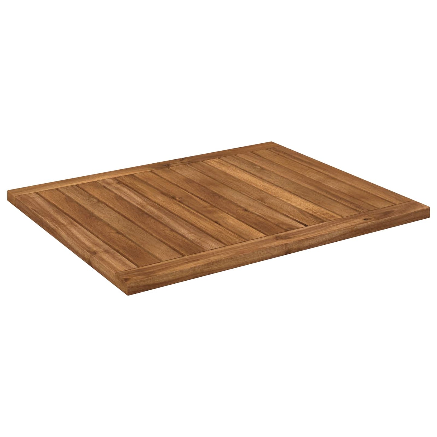 vidaXL Table Top 60.5 x 49 x 2 cm Rectangular Solid Acacia Wood