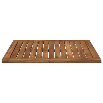 vidaXL Table Top 60.5 x 49 x 2 cm Rectangular Solid Acacia Wood