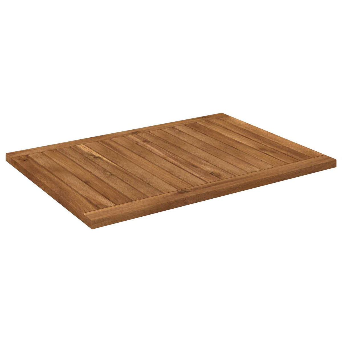 vidaXL Table Top 68.5 x 49 x 2 cm Rectangular Solid Acacia Wood