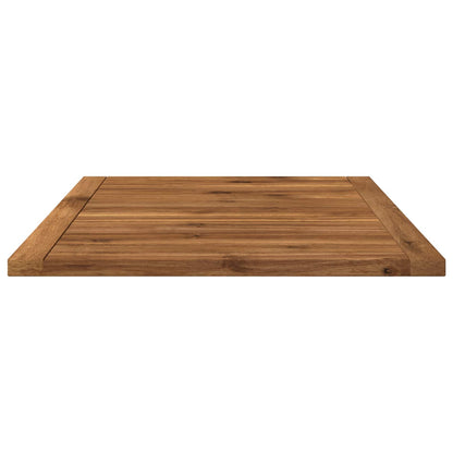 vidaXL Table Top 68.5 x 49 x 2 cm Rectangular Solid Acacia Wood