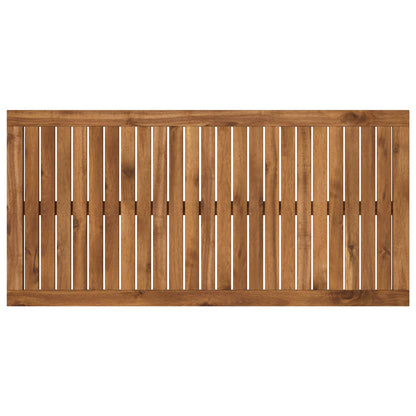 vidaXL Table Top 100.5 x 49 x 2 cm Rectangular Solid Acacia Wood