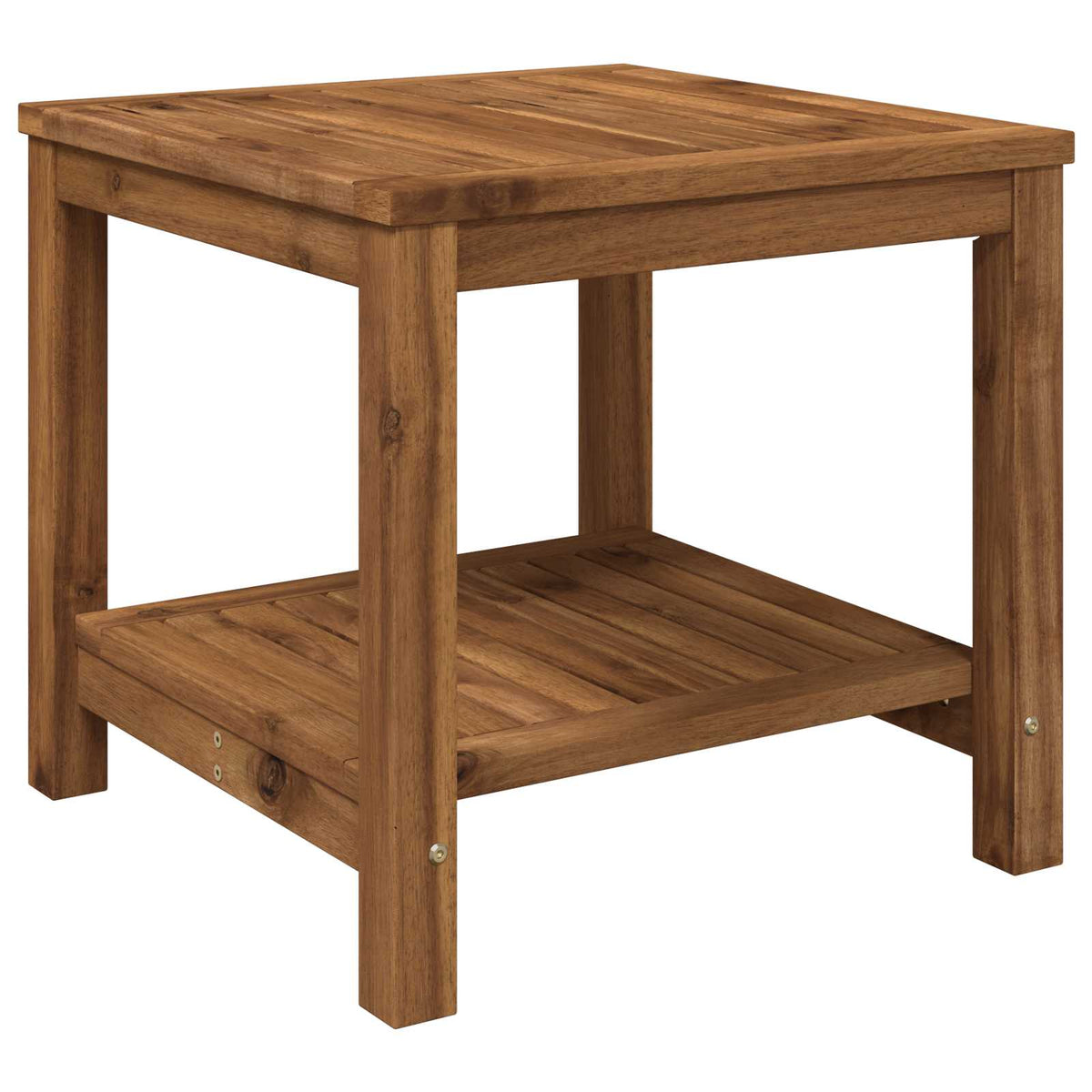 vidaXL Coffee Table Natural 48.5 x 49 x 45 cm Solid Acacia Wood