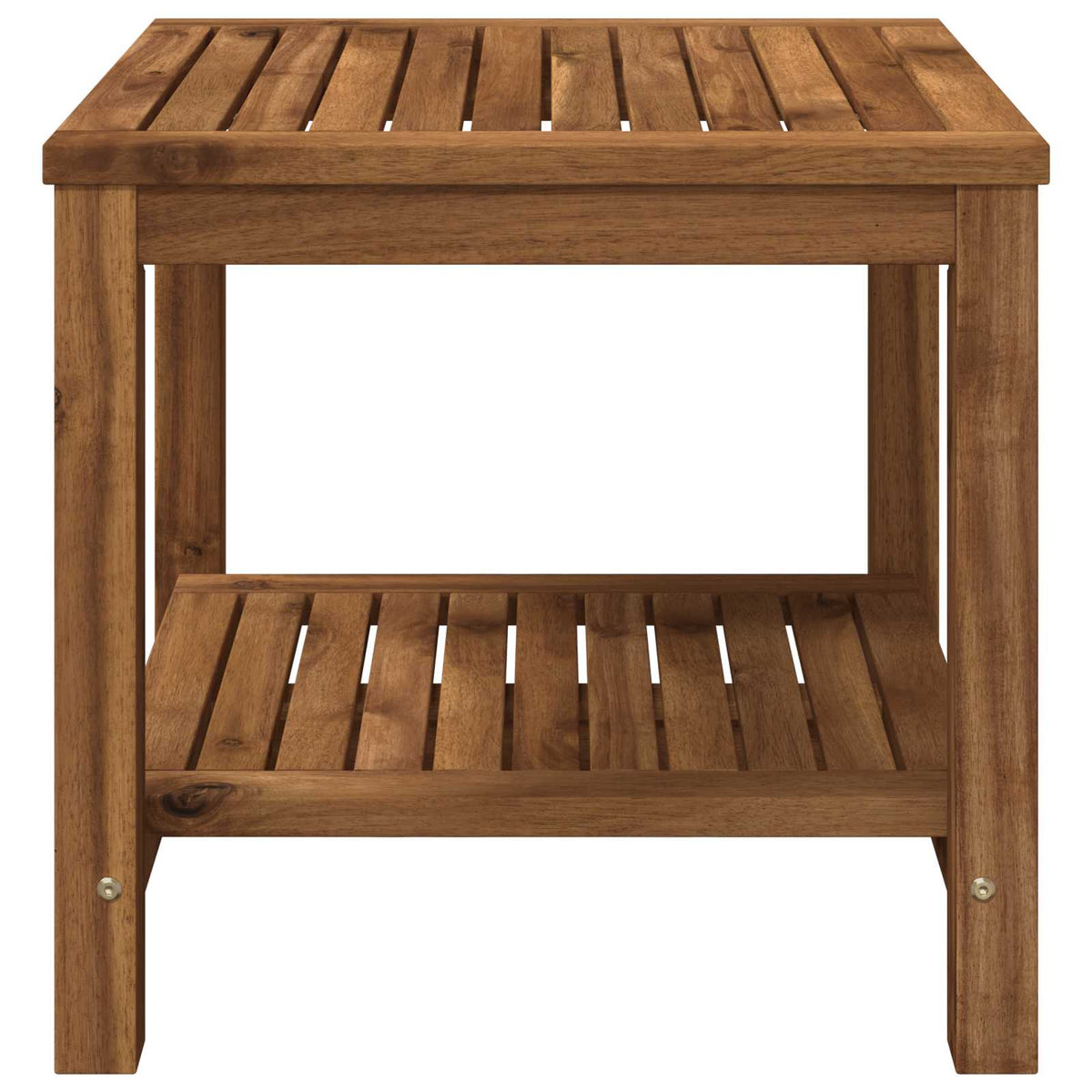 vidaXL Coffee Table Natural 48.5 x 49 x 45 cm Solid Acacia Wood