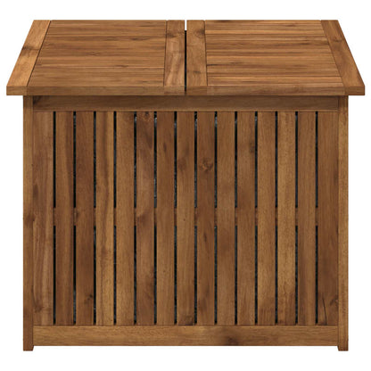 vidaXL Garden Storage Box Solid Acacia Wood 70.5 x 68.5 x 53.5 cm