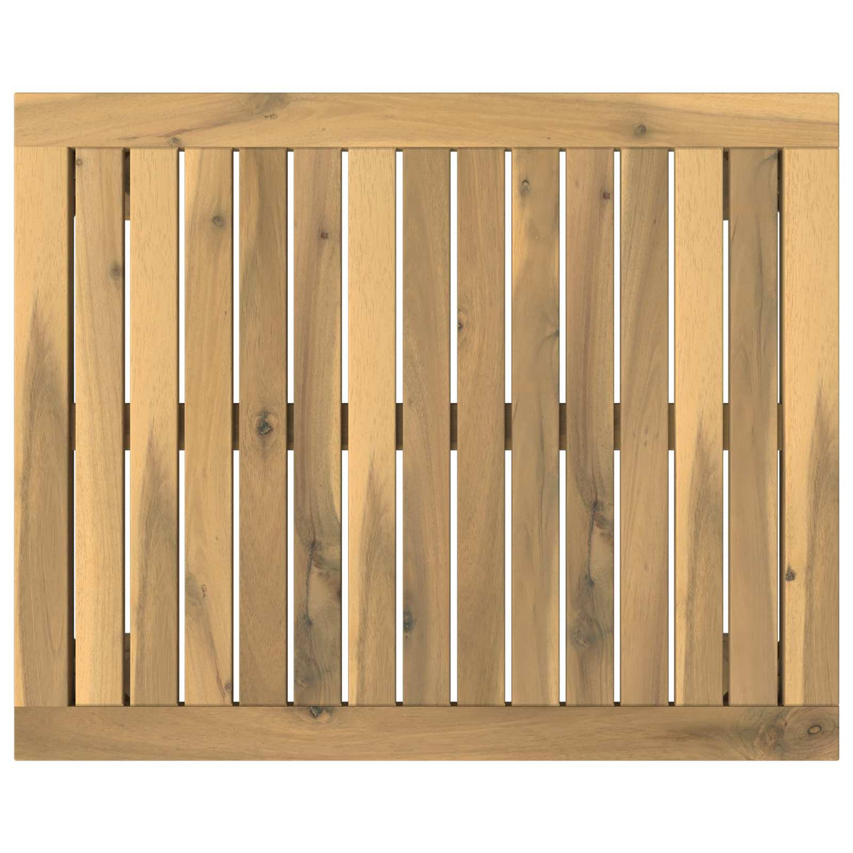 vidaXL Coffee Table White 49 x 60.5 x 36 cm Solid Acacia Wood
