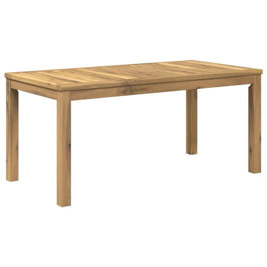 vidaXL Coffee Table White 49 x 100.5 x 45 cm Solid Acacia Wood