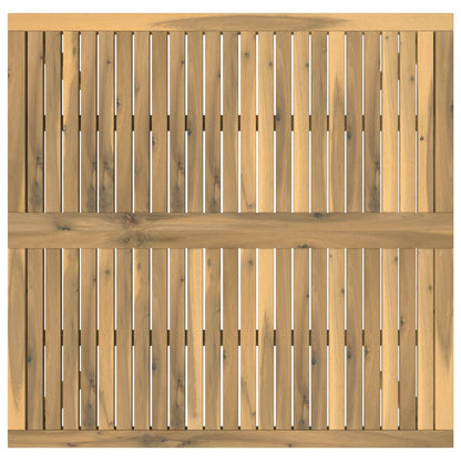 vidaXL Coffee Table White 98 x 100.5 x 45 cm Solid Acacia Wood
