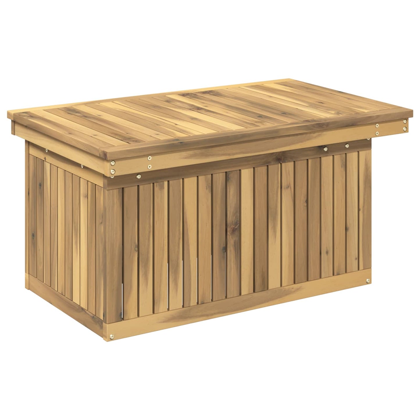 vidaXL Garden Coffee Table Solid Acacia Wood Height Adjustable White