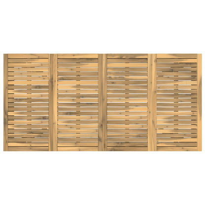 vidaXL Garden Dinner Table White 180 x 88.5 x 75 cm Solid Acacia Wood