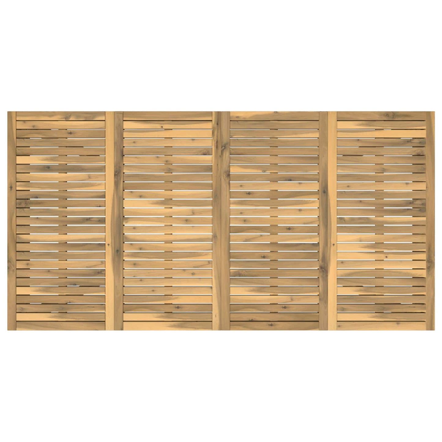 vidaXL Garden Dinner Table White 196 x 100.5 x 75 cm Solid Acacia Wood