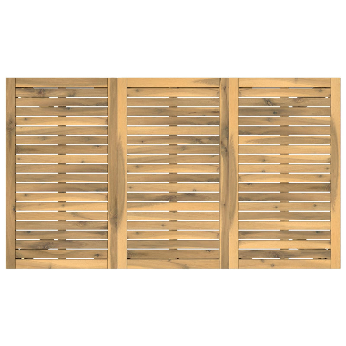 vidaXL Garden Bar Table White 141 x 80.5 x 105 cm Solid Acacia Wood
