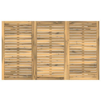 vidaXL Garden Bar Table White 147 x 88.5 x 105 cm Solid Acacia Wood