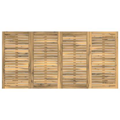 vidaXL Garden Bar Table White 180 x 88.5 x 105 cm Solid Acacia Wood