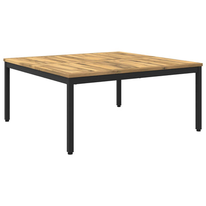 vidaXL Coffee Table White and Black 98 x 100.5 x 45 cm