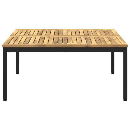 vidaXL Coffee Table White and Black 98 x 100.5 x 45 cm