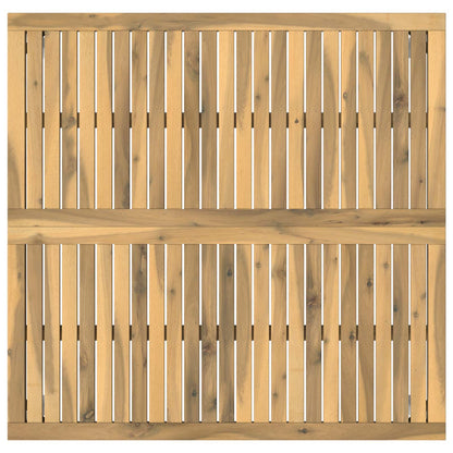vidaXL Coffee Table White 98 x 100.5 x 45 cm Solid Acacia Wood