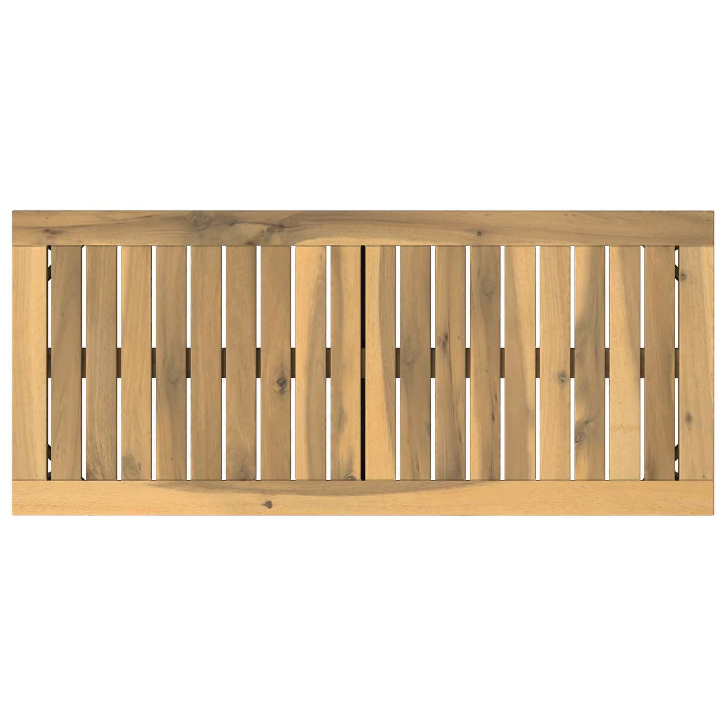 vidaXL Garden Bench 80.5 x 35 x 45 cm Solid Acacia Wood Rectangular