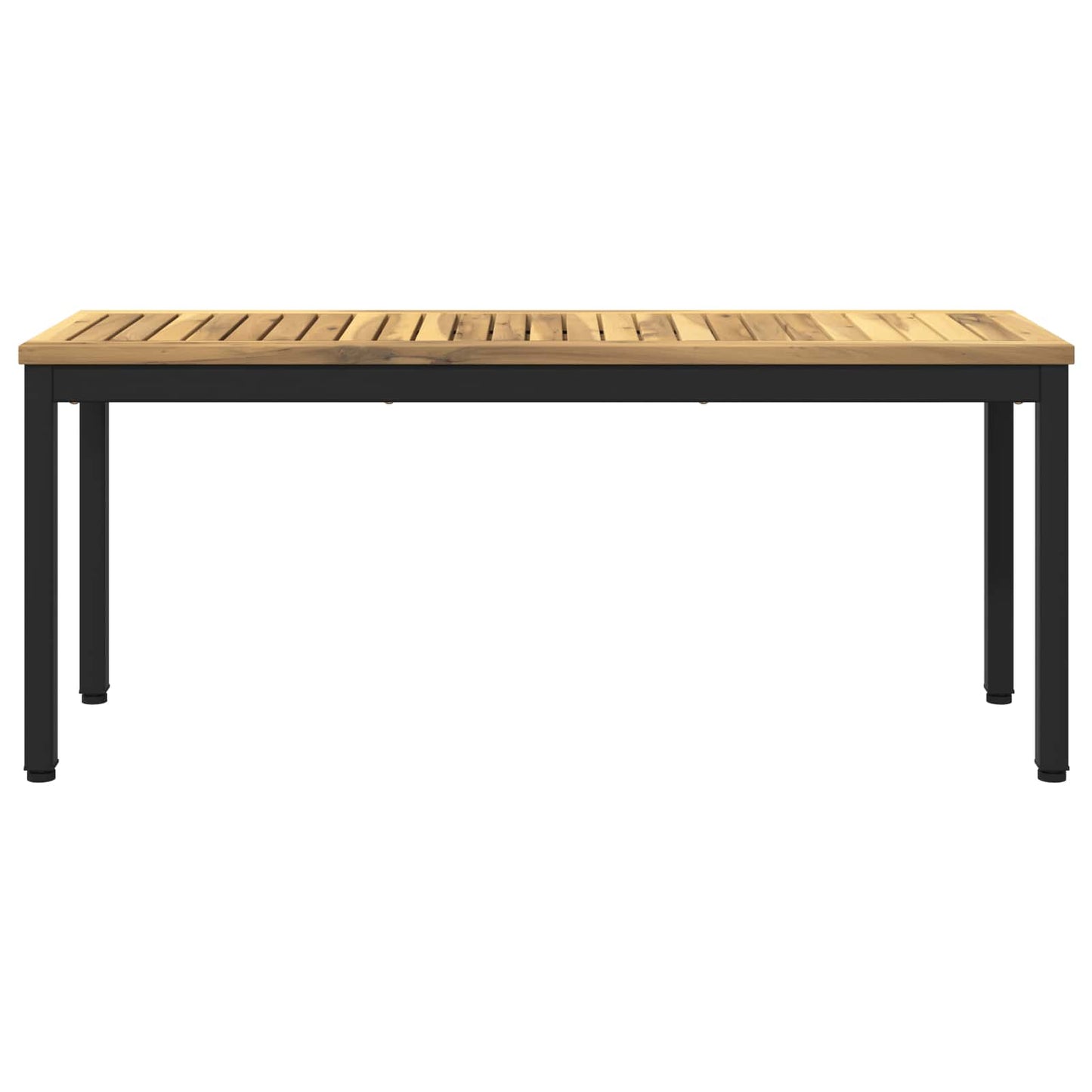 vidaXL Garden Bench 108.5 x 35 x 45 cm Solid Acacia Wood Rectangular