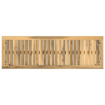 vidaXL Garden Bench 108.5 x 35 x 45 cm Solid Acacia Wood Rectangular