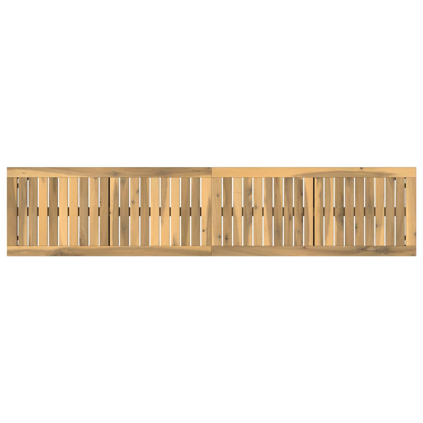 vidaXL Garden Bench 161 x 35 x 45 cm Solid Acacia Wood White