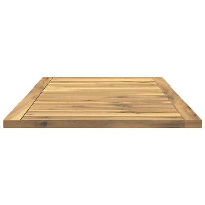vidaXL Table Top 80.5 x 47 x 2 cm Rectangular Solid Acacia Wood White