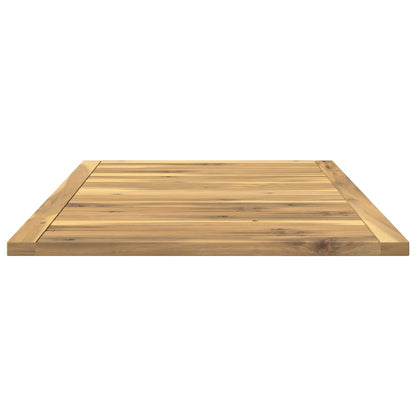 vidaXL Table Top 88.5 x 55 x 2 cm Rectangular Solid Acacia Wood White