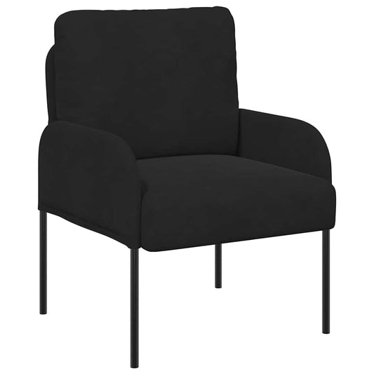 vidaXL Sofas with Cushion Black 60 x 56 x 80 cm Plywood