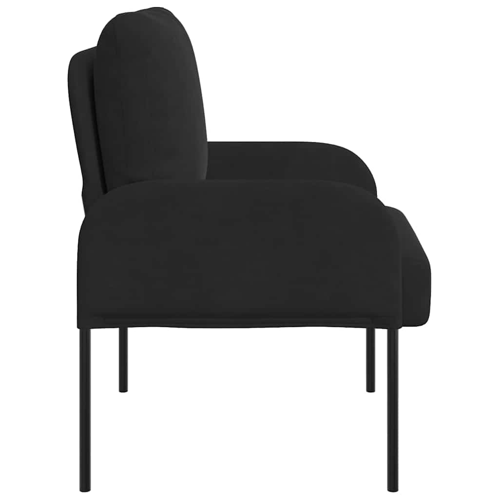 vidaXL Sofas with Cushion Black 60 x 56 x 80 cm Plywood