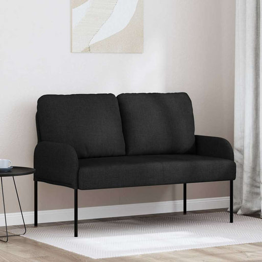 vidaXL Sofas with Cushion Black 115 x 56 x 80 cm Plywood