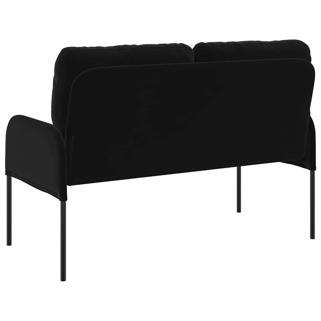 vidaXL Sofas with Cushion Black 115 x 56 x 80 cm Plywood
