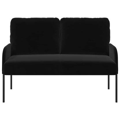 vidaXL Sofas with Cushion Black 115 x 56 x 80 cm Plywood