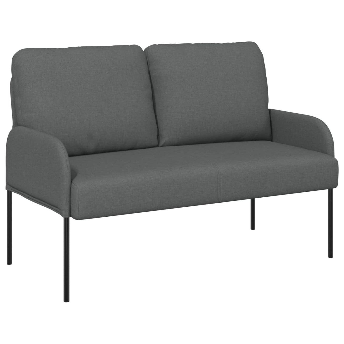 vidaXL Sofa Sets with Cushion 3 pcs Dark Grey 115 x 56 x 80 cm Plywood