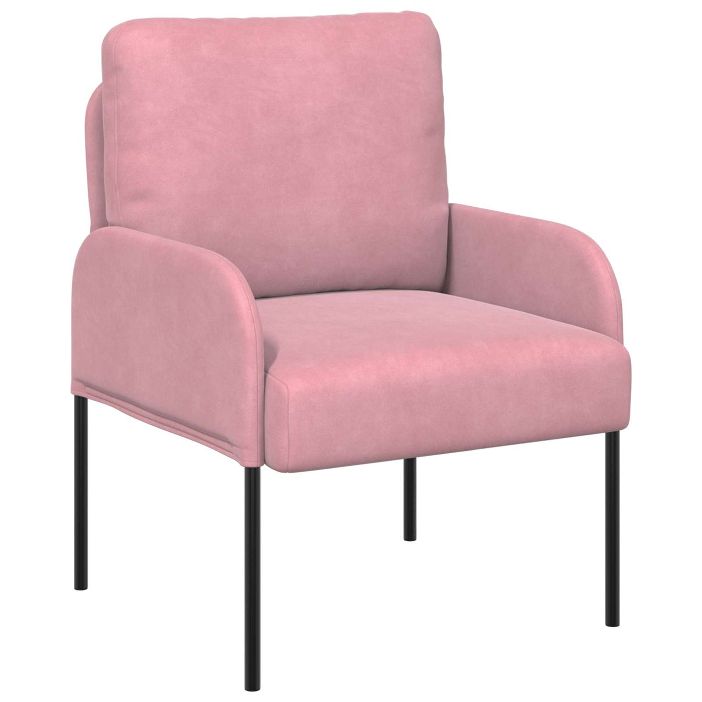 vidaXL Sofa Sets with Cushion 3 pcs Pink 115 x 56 x 80 cm Plywood