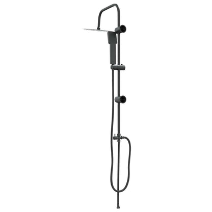 vidaXL Shower System Black 47 x 20 x 95 cm Stainless Steel