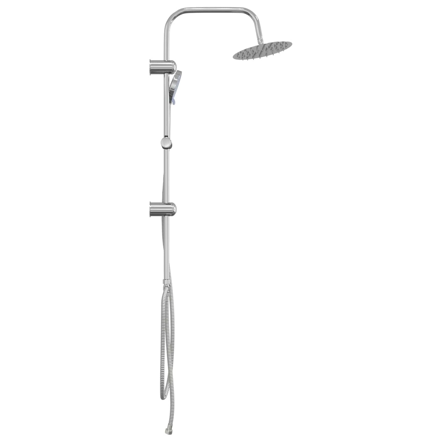 vidaXL Shower System Silver 47 x 20 x 95 cm Stainless Steel