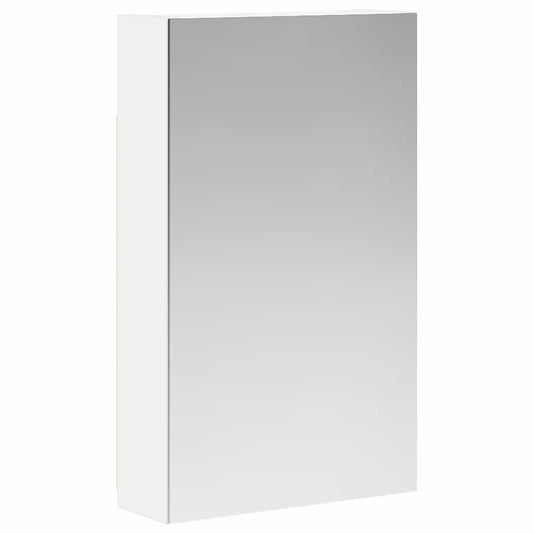 vidaXL Bathroom Mirror Cabinet White 30 x 10.5 x 50 cm Engineered wood