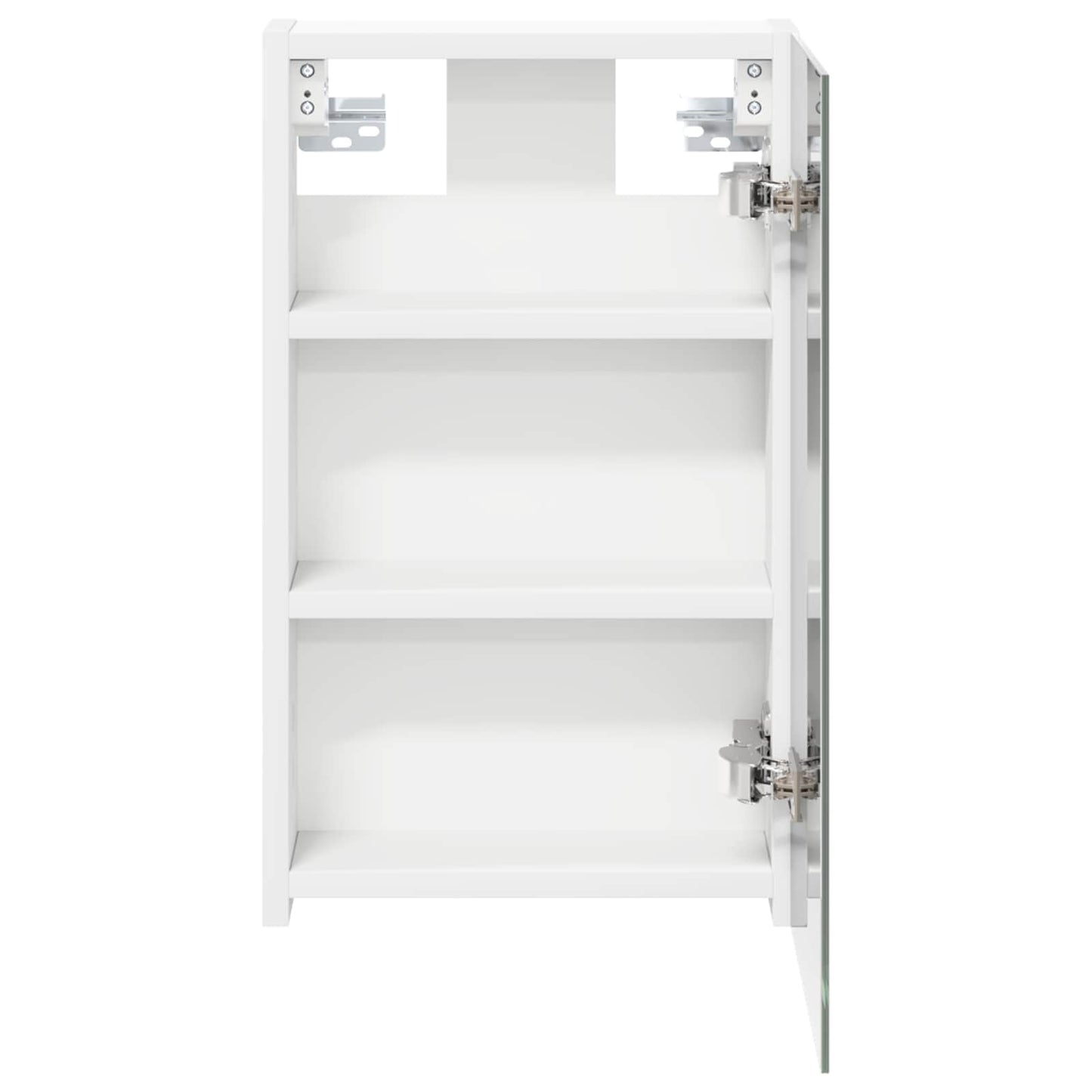 vidaXL Bathroom Mirror Cabinet White 30 x 10.5 x 50 cm Engineered wood
