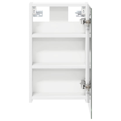 vidaXL Bathroom Mirror Cabinet White 30 x 10.5 x 50 cm Engineered wood