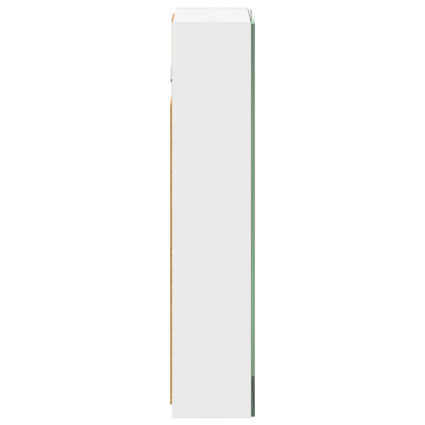 vidaXL Bathroom Mirror Cabinet White 30 x 10.5 x 50 cm Engineered wood