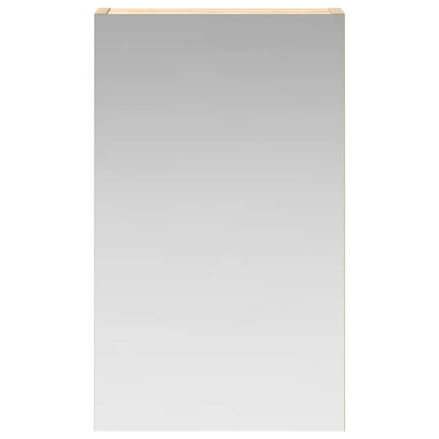 vidaXL Bathroom Mirror Cabinet with Shelf Sonoma Oak 30 x 10.5 x 50 cm