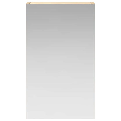 vidaXL Bathroom Mirror Cabinet with Shelf Sonoma Oak 30 x 10.5 x 50 cm