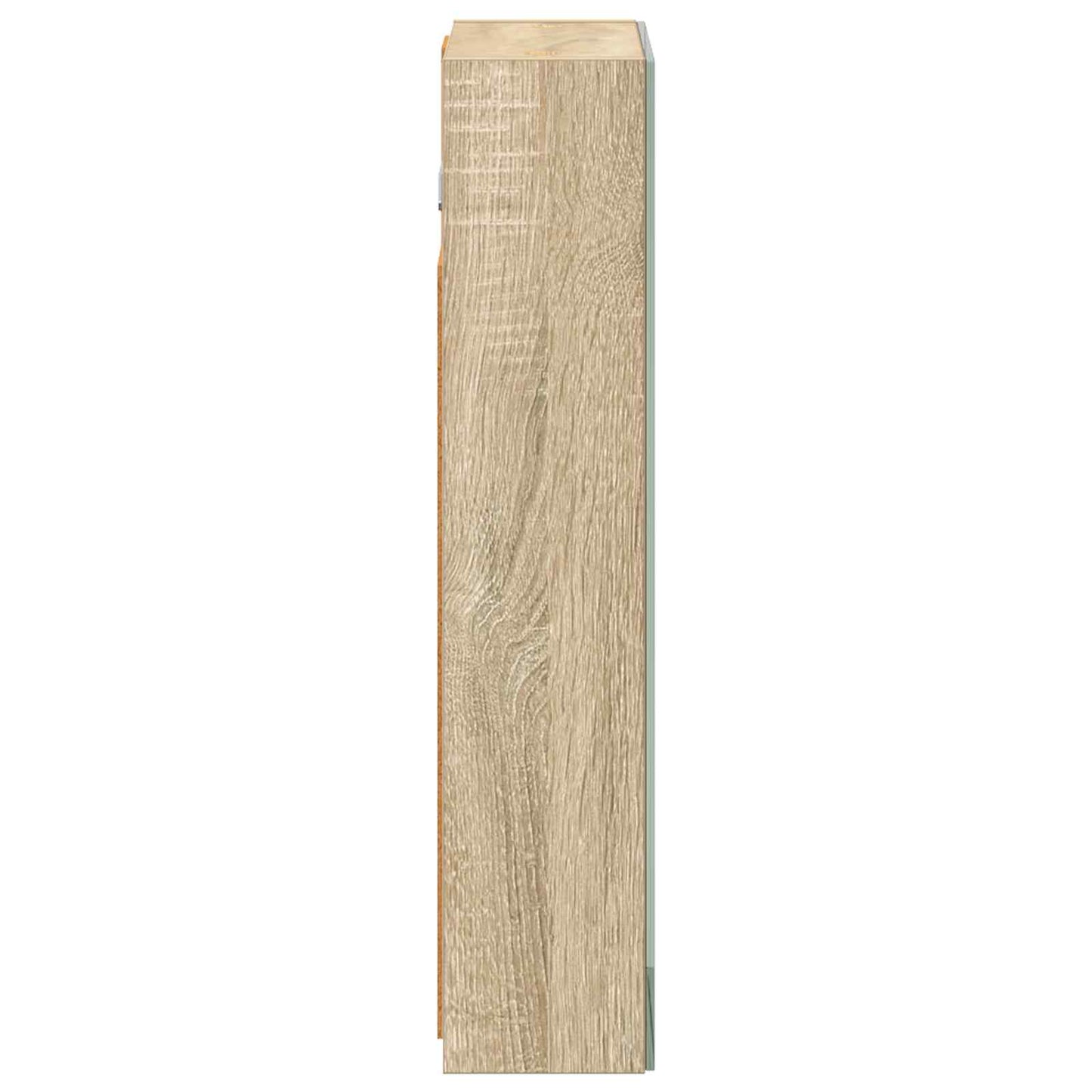 vidaXL Bathroom Mirror Cabinet with Shelf Sonoma Oak 30 x 10.5 x 50 cm