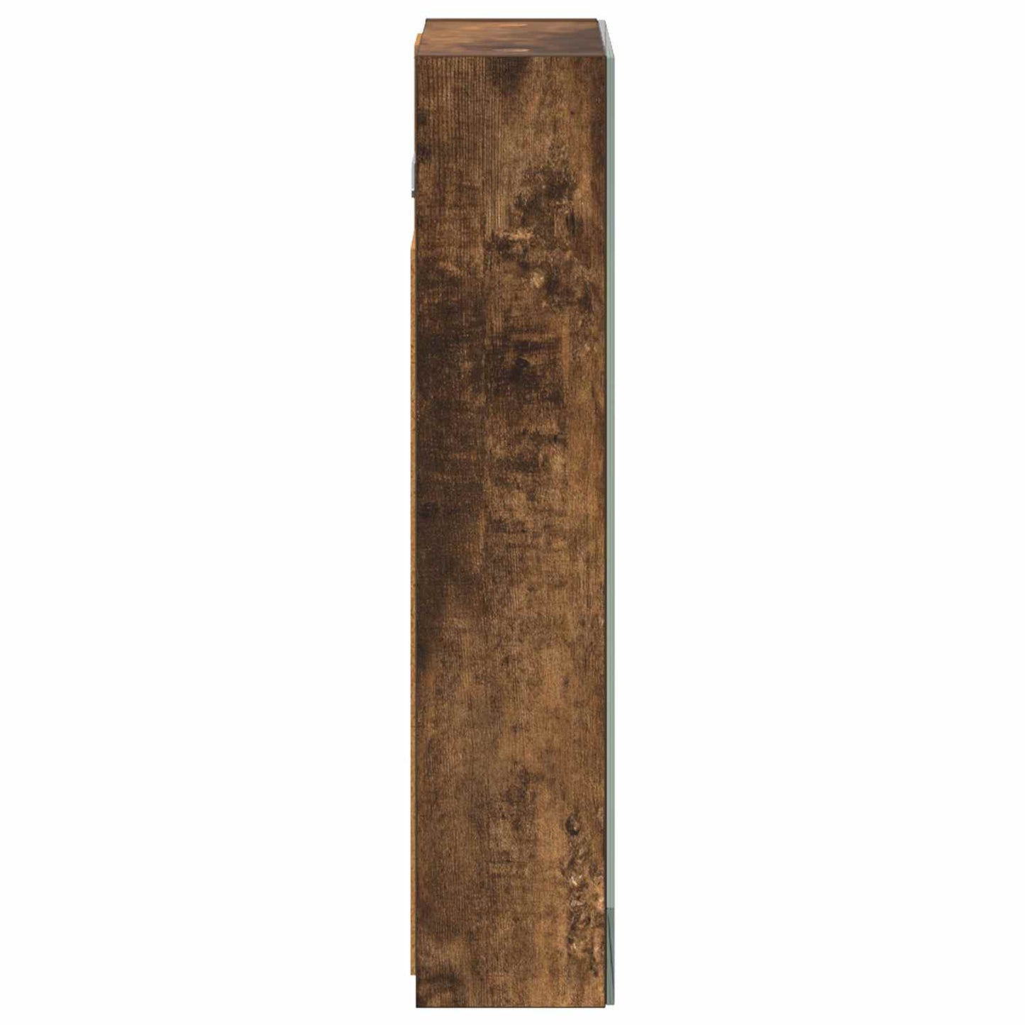 vidaXL Bathroom Mirror Cabinet with Shelf Smoked Oak 30 x 10.5 x 50 cm