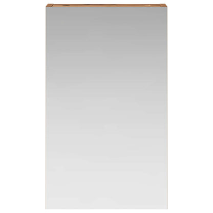 vidaXL Bathroom Mirror Cabinet with Shelf Old Wood 30 x 10.5 x 50 cm