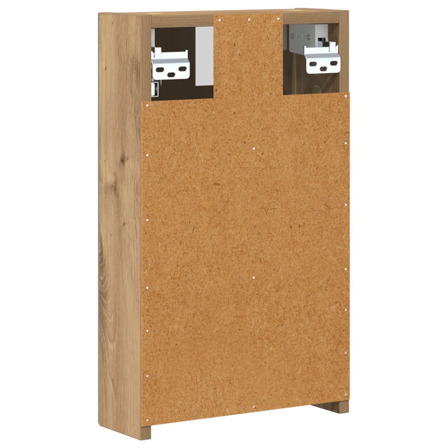 vidaXL Bathroom Mirror Cabinet Artisian Oak 30 x 10.5 x 50 cm