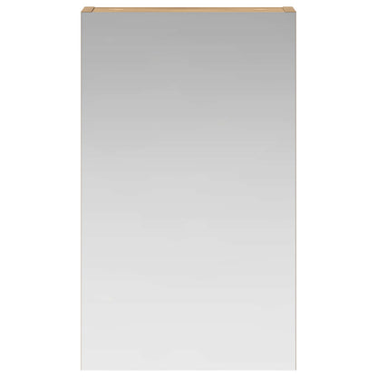 vidaXL Bathroom Mirror Cabinet Artisian Oak 30 x 10.5 x 50 cm