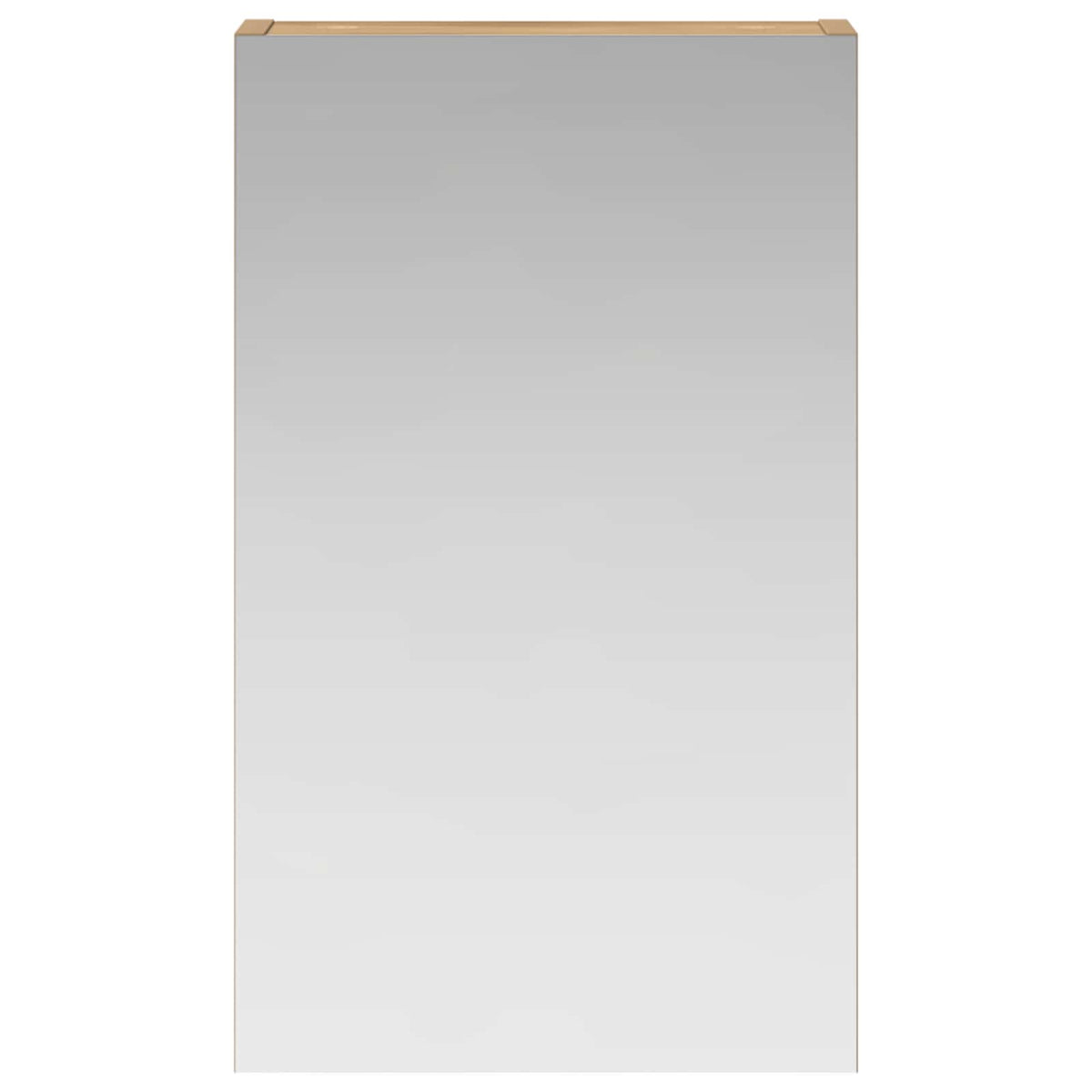 vidaXL Bathroom Mirror Cabinet Artisan Oak 30 x 10.5 x 50 cm