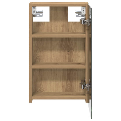 vidaXL Bathroom Mirror Cabinet Artisian Oak 30 x 10.5 x 50 cm