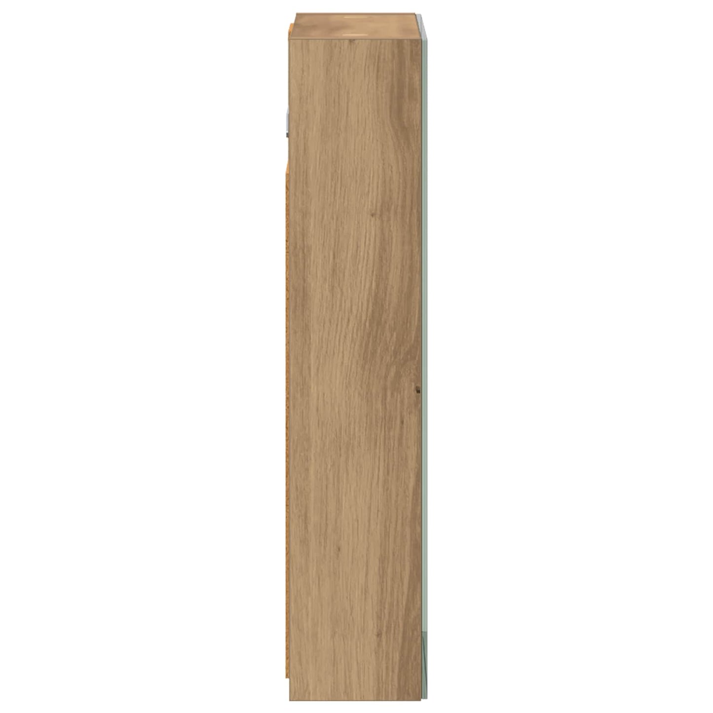 vidaXL Bathroom Mirror Cabinet Artisian Oak 30 x 10.5 x 50 cm